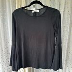 Cookie's Clothing Company Hawaii Essential Classic Black Long Bell Sleeve Top M Size M Photo 1