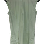 Athleta ‎ Women's Size XS Light Green Quarter Zip Fitted Tank Top Photo 0