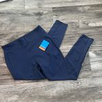 Columbia  Omni-Shade UPF Womens Leggings Sz XL navy Blue logo  NWT $60 #182 Photo 0