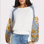 Free People Casual Clash Top in Ivory Photo 0