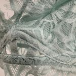 Victoria's Secret Pink Mint Crisscross Back Underwire Lace Bralette Size Small Green Photo 6