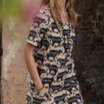 Anthropologie Anthro Maeve Zola bear print shift dress 0 Photo 1