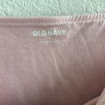 Old Navy  Ribbed Blush Bodysuit Tank Top Cotton/Modal Small Photo 4