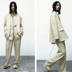 ZARA  Satin Oversized Blazer Jacket w/ Flap Pockets Size XS NEW Photo 8