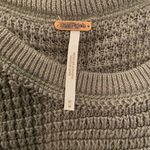 Free People Army Green Sunrise Cold Shoulder Top Size Medium Photo 7