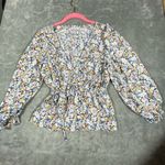 Abercrombie & Fitch VTG Peasant Top Women XS Cottagecore 90s Romantic V-Neck Photo 4