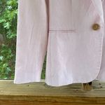 J.Crew J. By  Women's Pink Linen Blazer Size 00 Photo 4