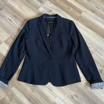 Banana Republic Classic fit Italian Wool Blend Blazer Black Womens size 2 NWT Photo 1