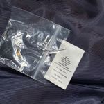 Talbots EUC  Petite Navy Blue Wool Blend Blazer Jacket Band Collar 8P Photo 6