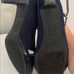 dexflex comfort Navy blue pumps with ankle strap Photo 3