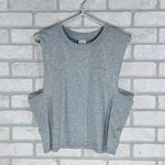 Outdoor Voices  NWT Heather Gray Everyday Boyfriend Tank Size L Photo 1