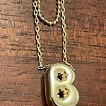 A New Day  necklace B initial jewelry Believe in Yourself 14K dipped necklace new Photo 0