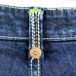 COOGI High rise waist Straight Leg Embroidered Pocket Dark Wash Jeans Size 16 Photo 11