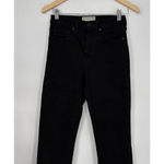 Everlane Jeans Womens 26 High Rise Slim Straight Black Cigarette Leg Button Fly Photo 1