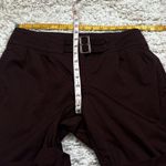 Moda International Mid Rise Brown Cuffed Hem Women’s Shorts 8 Stretch Pockets Photo 3