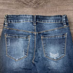 Signature Studio  Women’s Distressed Denim Skinny Jeans Size 4 Mid Rise Photo 6