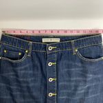 Tommy Hilfiger Vintage Floral Stitched Pockets Denim Jean Skirt Size 8P Photo 10