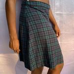 Plaid lightly pleated school girl skirt Size M Photo 1