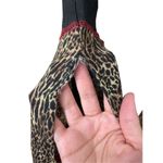 Vintage Koret Elastic Waist Boho Floral Maxi Skirt Women’s Size 16W Black Photo 5