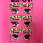 Birch & Stone Anime Eyes Crop Hoodie Pink Size undefined Photo 2