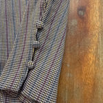 Investments Women's  Plaid Ankle Pants Size 16 Black Multi-color Photo 6