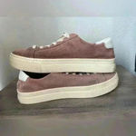 Soludos  Women’s‎ Ibiza Platform Suede Sneakers Mauve Neutral Comfort Size 10 Photo 4