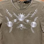 ZARA embroidered dress Photo 1