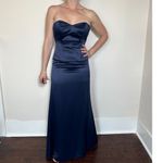 David's Bridal Blue Corset and Skirt Set Size Small Photo 2