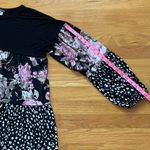 Heimish U.S.A. Floral Animal Print Blouse Photo 8