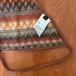 Bohemian Crochet Halter Top Orange Size M Photo 3