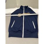 Nike  Milwaukee Brewers Track Jacket Navy White Gold Logo Women's Size M Photo 2