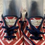 Kate Spade  Keds Lace-up Canvas‎ Sneaker Red White Stripes Size 9 Photo 10