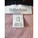 Motherhood Maternity  Pink with Blue Lace Overlap Baby Shower Dress Size: Medium Photo 7
