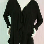 Eileen Fisher cardigan sweater black sz Med Photo 0