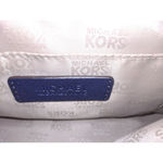 Michael Kors  Satchel Top Handle Handbag Navy Blue Designer‎ Purse Photo 4
