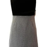 Kasper  sleeveless dress NWT black and houndstooth size 4 Photo 0