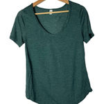 BP Dark Green Scoop Crewneck Short Sleeve T-Shirt XS Photo 0