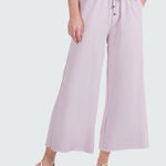 STAUD  Lavender Wide Leg Crop Sweatpants M Photo 0