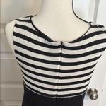 kim rogers Black and White Striped Maxi Dress Photo 4