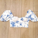 The Sang  Bleached Set- Crop Top & Shredded Shorts Photo 6