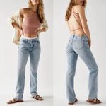 Free People We Are Free CRVY Siren Low Rise Straight Leg Jeans Size 34 Photo 1