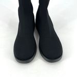 Journee Collection NWOT Women's Ebby Stretch Knit Sock Boots Black Size 10 Photo 4