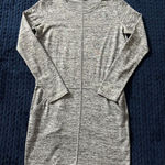 Athleta ‎ Gray Heathered Long Sleeve Sweater Dress Size Small Photo 0