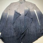 Barefoot Dreams Calypso Cardigan S/M Ombre Navy Blue Gray Cozychic Lite Photo 1