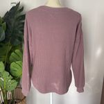 Madewell  thermal vneck long sleeve top Photo 3