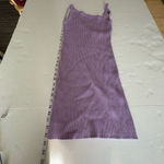 Michael Costello NWT  X Revolve Amari Ribbed dress light purple medium Photo 9