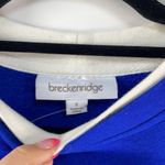 Breckenridge Blue Embroidered Birdhouse Pullover Christmas Grandma Sweater Sze S Photo 4