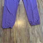 PINK - Victoria's Secret VS Pink Purple Joggers Women Size Large. Lightweight Comfy Photo 1