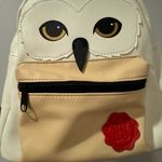 Officially Licensed Harry Potter Hogwarts Hedwig White Owl Mini‎ Backpack W Photo 1