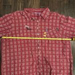 Disney Vintage Store 90’s Winnie the Pooh Embroidered Plaid Button Down, 26W/28W Photo 3